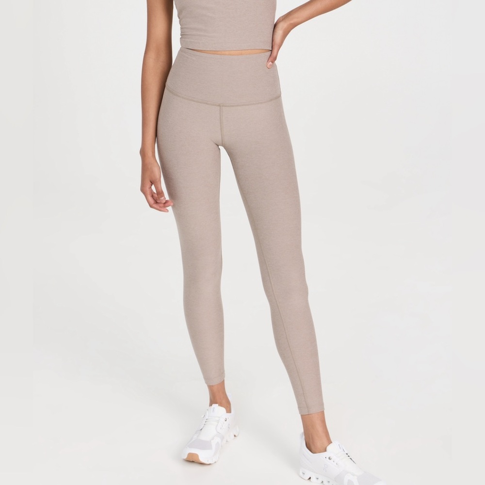 Beyond Yoga Spacedye High waisted Leggings in Chai